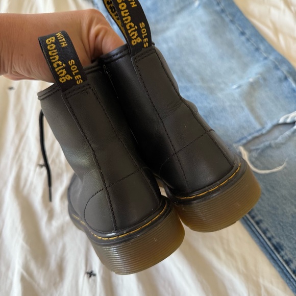 Dr. Martens Black Ankle Boots Size 4 - Picture 4 of 7